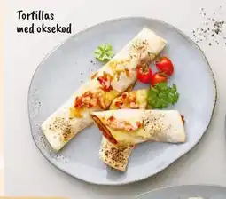 Føtex Tortillas med oksekød tilbud