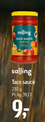 Føtex Taco sauce tilbud