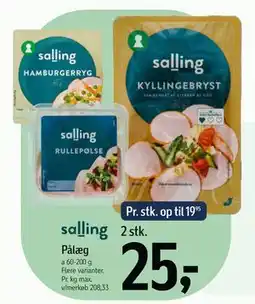 Føtex Pålæg tilbud