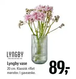 Føtex Lyngby vase tilbud