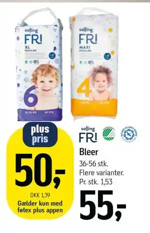 Føtex Bleer tilbud
