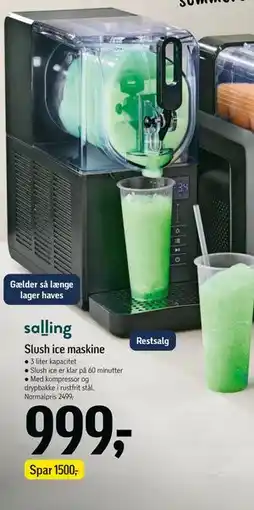 Føtex Slush ice maskine tilbud