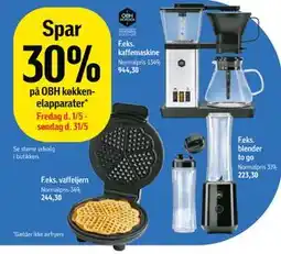 Føtex Spar 30% på OBH køkkenelapparater tilbud