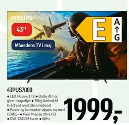Føtex PHILIPS 43PUS7000 tilbud