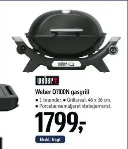 Føtex Weber Q1100N gasgrill tilbud