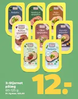 Netto 3-Stjernet pålæg tilbud