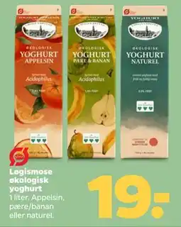 Netto Løgismose økologisk yoghurt tilbud
