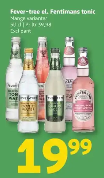 Løvbjerg Fever-tree el. Fentimans tonic tilbud