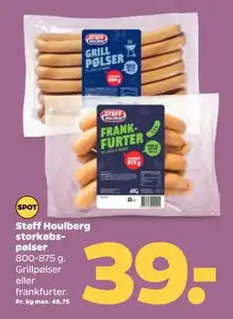 Netto Steff Houlberg storkøbspølser tilbud