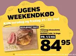 Netto Velsmag okseculotte tilbud