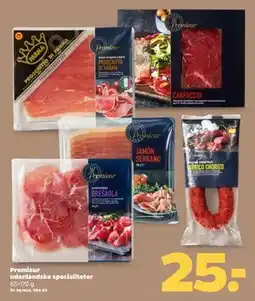 Netto Premieur udenlandske specialiteter tilbud