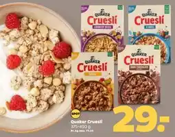 Netto Quaker Cruesli tilbud