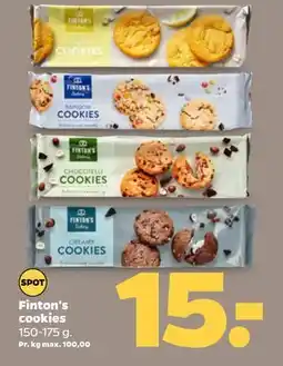 Netto Finton's cookies tilbud