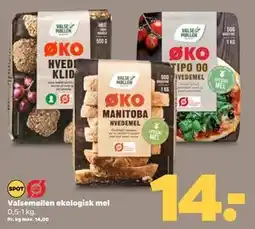 Netto Valsemøllen økologisk mel tilbud