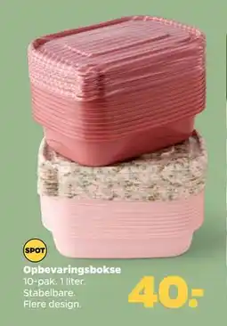 Netto Opbevaringsbokse tilbud