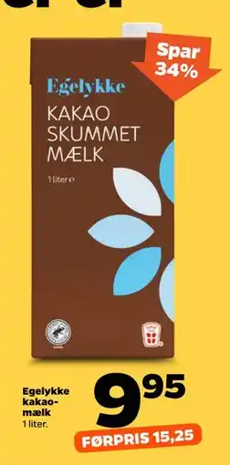 Netto Egelykke kakaomælk tilbud