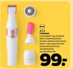 Netto 4-i-1 trimmer tilbud