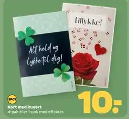 Netto Kort med kuvert tilbud