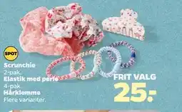 Netto Elastik med perle tilbud