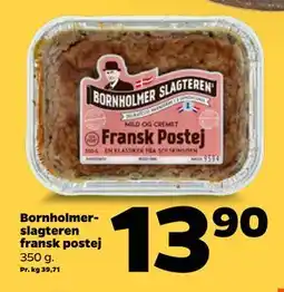 Netto Bornholmerslagteren fransk postej tilbud