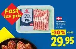 Lidl MADVÆRKET Flæsk i skiver tilbud