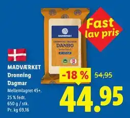 Lidl MADVÆRKET Dronning Dagmar tilbud