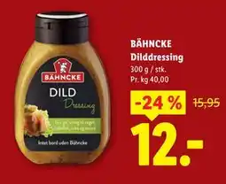 Lidl BÄHNCKE Dilddressing tilbud