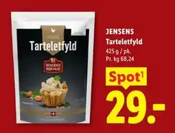 Lidl JENSENS Tarteletfyld tilbud