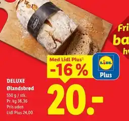 Lidl DELUXE Ølandsbrød tilbud