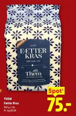 Lidl THEM Fætter Kras tilbud