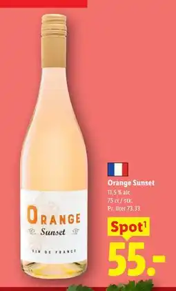 Lidl Orange Sunset tilbud