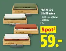 Lidl PARKSIDE 2i1 slibesten tilbud