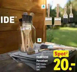 Lidl PARKSIDE Penselsæt tilbud
