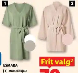Lidl Musselinkjole tilbud