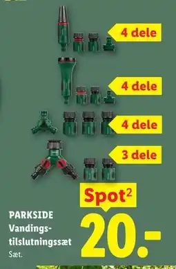 Lidl PARKSIDE Vandingstilslutningssæt tilbud