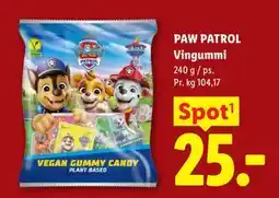 Lidl PAW PATROL tilbud