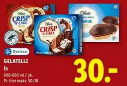 Lidl GELATELLI Is tilbud