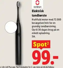 Lidl Elektrisk tandbørste tilbud