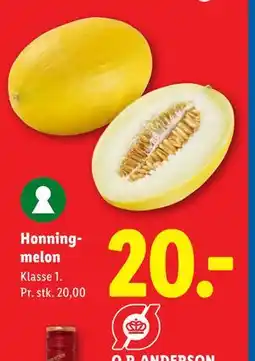 Lidl Honningmelon tilbud