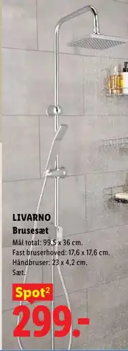 Lidl LIVARNO Brusesæt tilbud