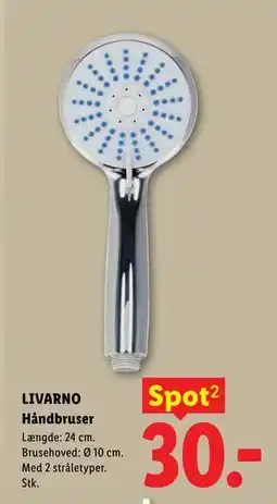 Lidl LIVARNO Håndbruser tilbud