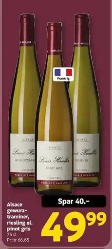 Løvbjerg Alsace gewurz- traminer, riesling el. pinot gris tilbud
