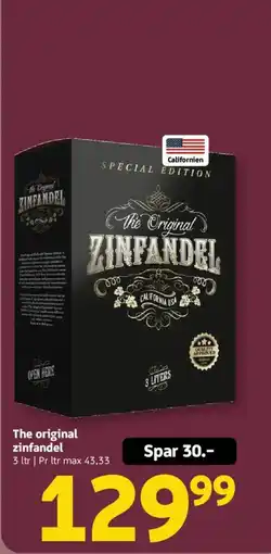 Løvbjerg The original zinfandel tilbud