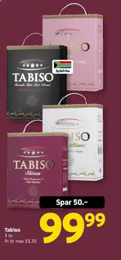 Løvbjerg Tabiso tilbud