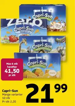 Løvbjerg Capri-Sun tilbud
