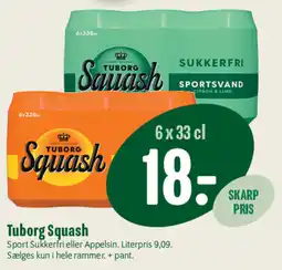 Min Købmand TUBORG Squash tilbud