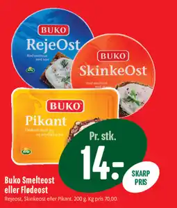 Min Købmand BUKO Smelteost eller flødeost tilbud