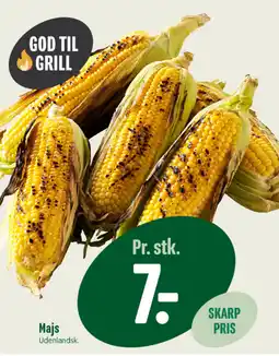 Min Købmand Majs tilbud