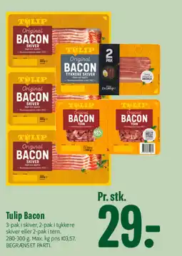 Min Købmand TULIP Bacon tilbud