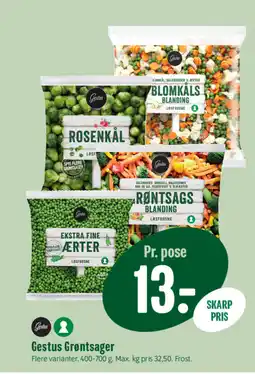 Min Købmand GESTUS Grøntsager tilbud